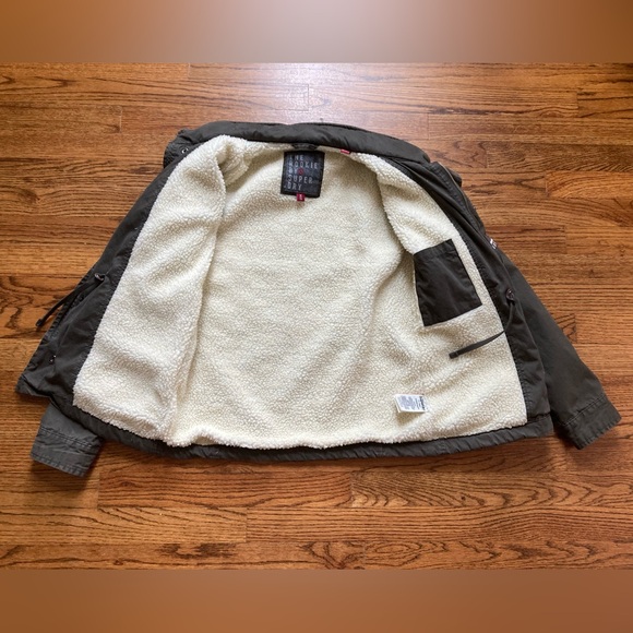 Superdry military sherpa lined jacket - Picture 4 of 4